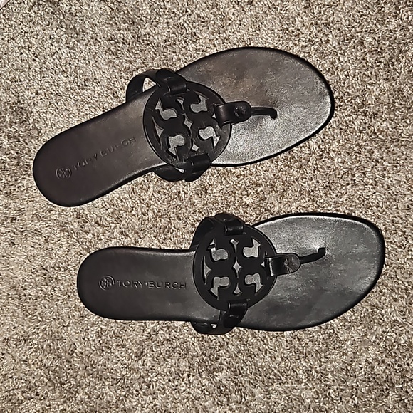 Tory Burch Perfectly Black Women's Sandals - Picture 3 of 5